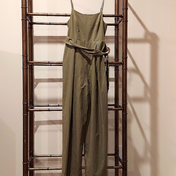 SOLD*Favlux Jumpsuit, Small, muddy green - Picture 2 of 8